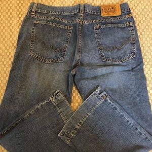 Lucky Brand cropped jeans. Barely worn!